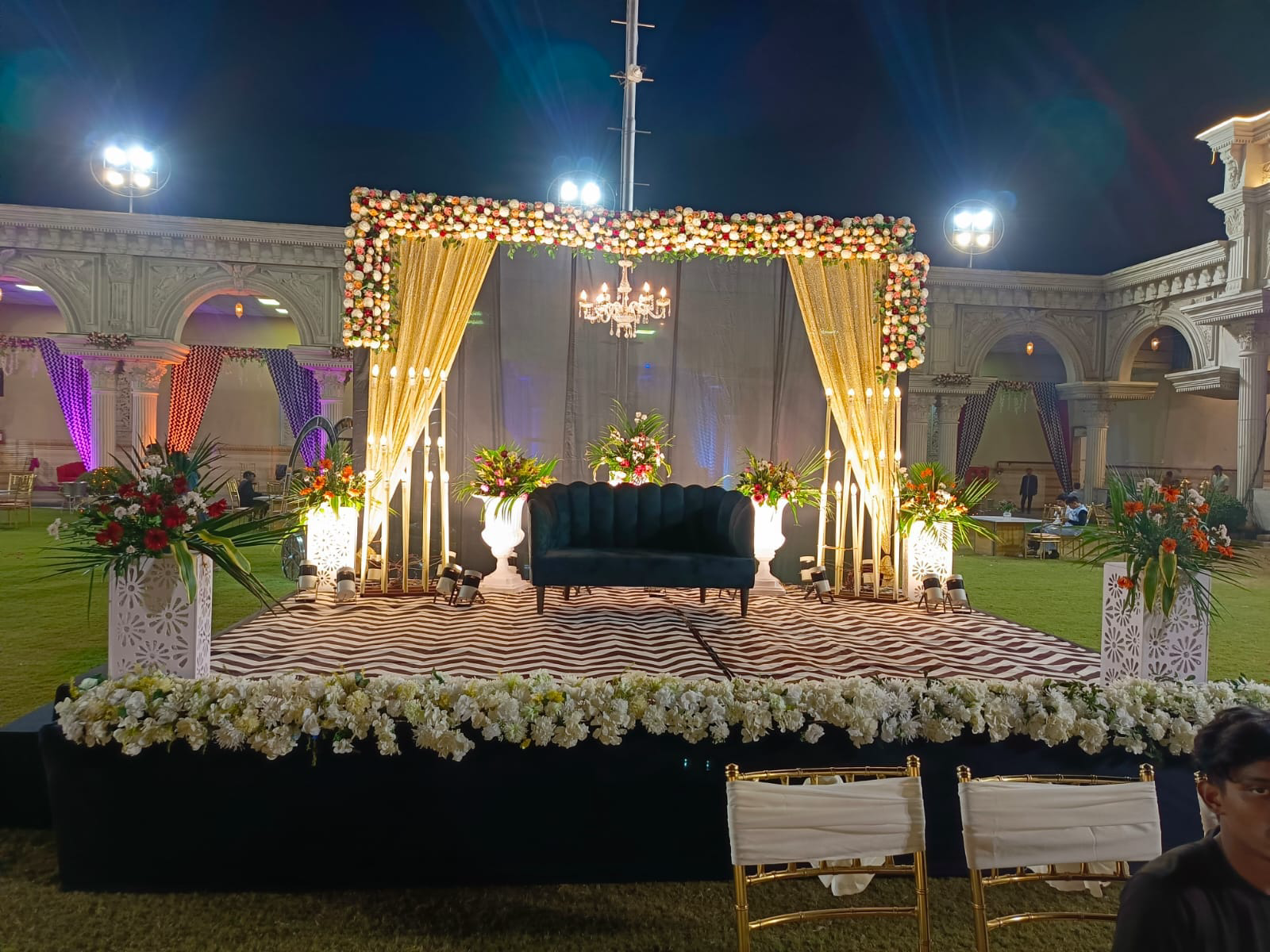 Wedding setup
