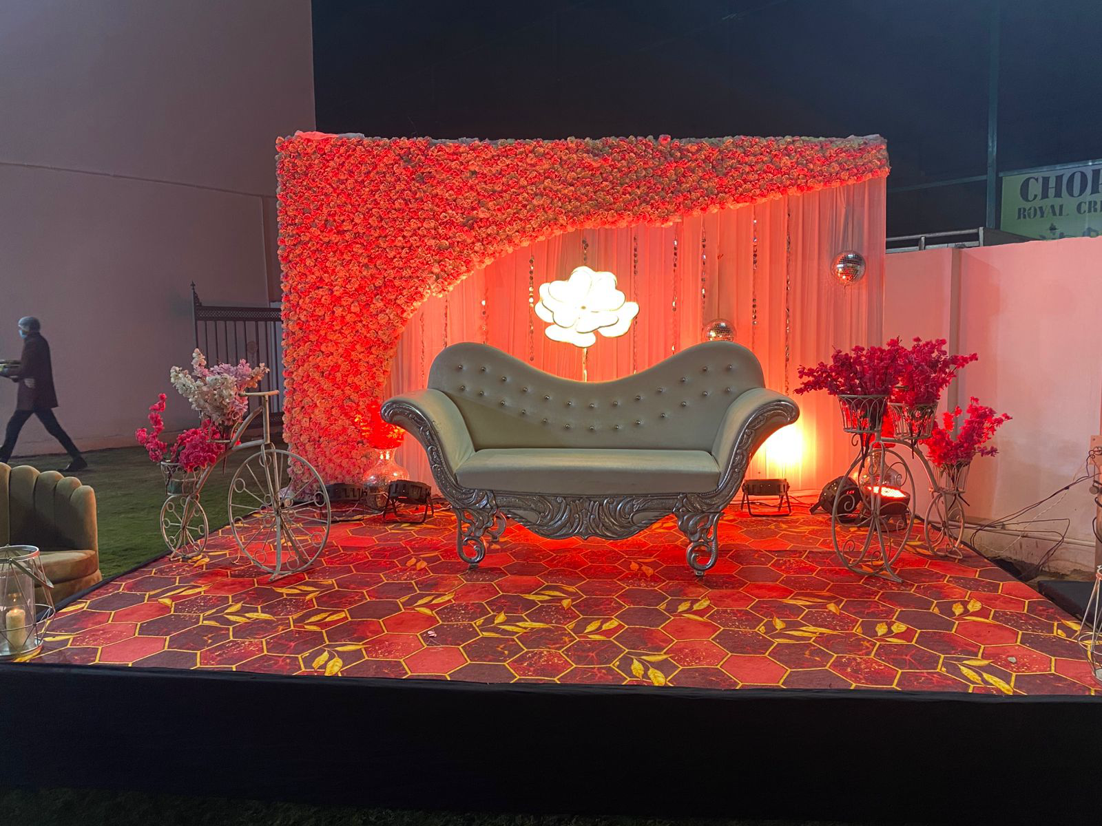 Wedding setup