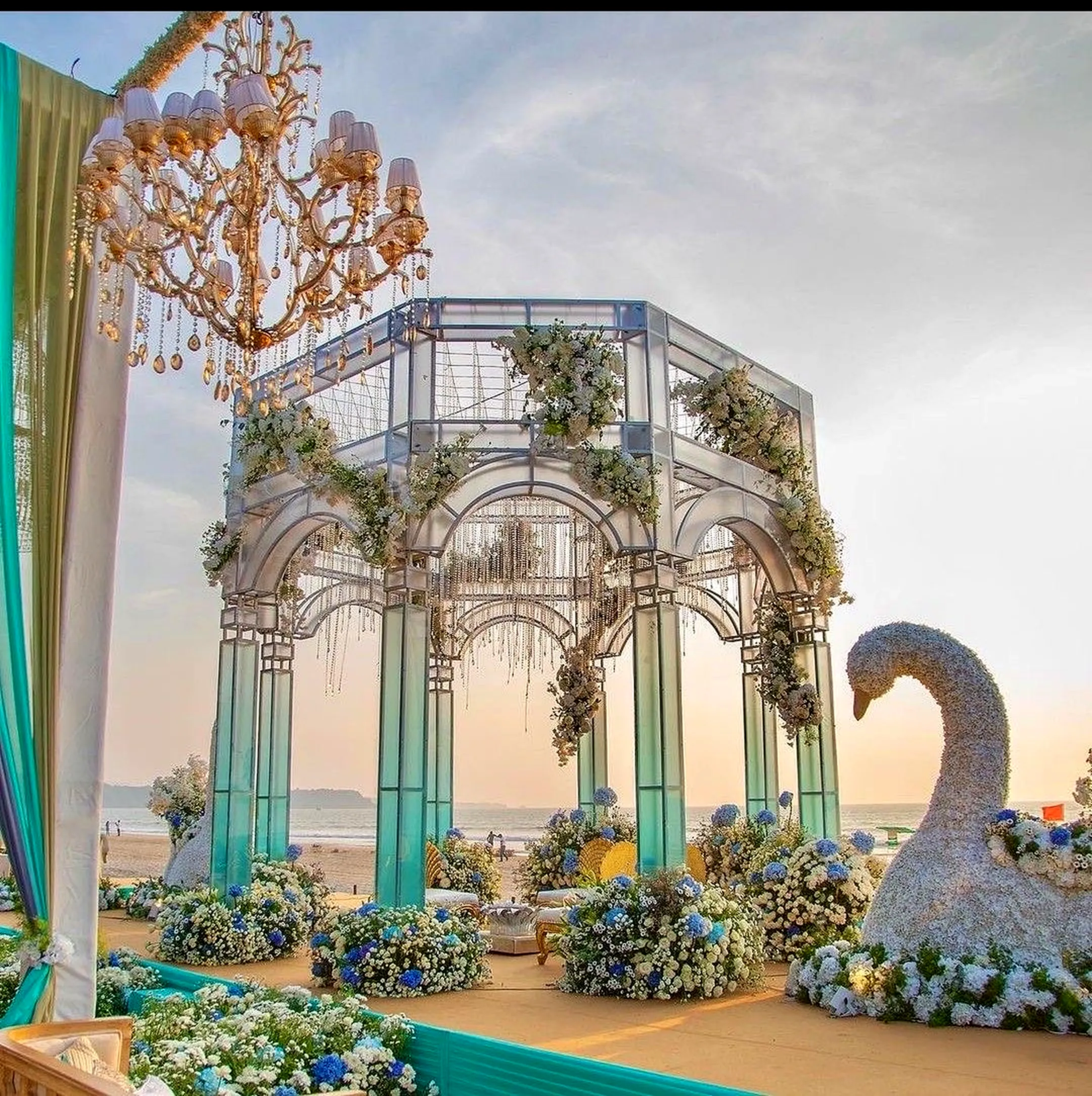 Couple at Forever Fera curated wedding